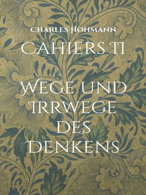 cover image of Cahiers II